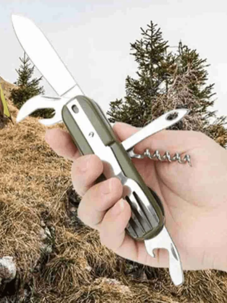 Campinggeschirr-Set – All-in-One-Outdoor-Kochset