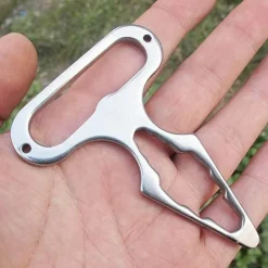 Camping-Schraubenschlüssel aus Edelstahl – Multifunktionales Outdoor-Dienstprogramm