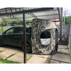 Campingzelt für den Kofferraum – Outdoor-Zubehör für Roadtrips