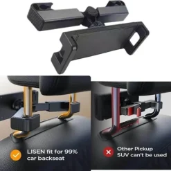 Car Assister Einziehbarer Telefonhalter für den Rücksitz