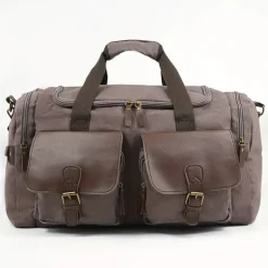 Carry-On Duffel – Reisetasche mit Trolley-Hülle & Gepäckfach