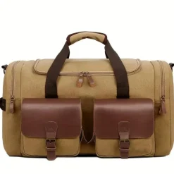 Carry-On Duffel – Reisetasche mit Trolley-Hülle & Gepäckfach