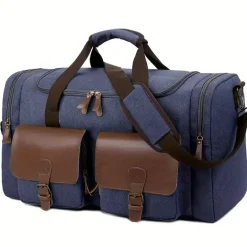 Carry-On Duffel – Reisetasche mit Trolley-Hülle & Gepäckfach