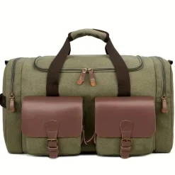 Carry-On Duffel – Reisetasche mit Trolley-Hülle & Gepäckfach