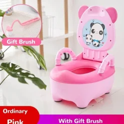 Cartoon Baby Potty Training Seat - Comfy Kids Bathroom Accessory