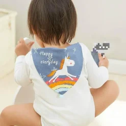 Cartoon Baby Schweißtuch - Süßes saugfähiges Babylätzchen