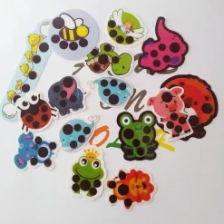 Cartoon Baby Thermometer Aufkleber - Niedlicher Gesundheitstracker