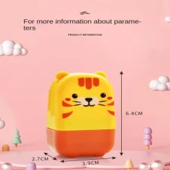 Cartoon Design Mini ID Protection Roller Stamp - Privacy Shielding Tool