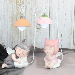 Cartoon Engel Nachtlicht - Süßes Kinderzimmer Dekor