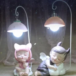 Cartoon Engel Nachtlicht - Süßes Kinderzimmer Dekor