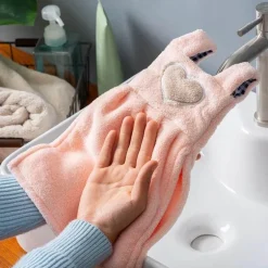 Cartoon-Handtuch – weiches, saugfähiges Küchen- und Badezimmertuch
