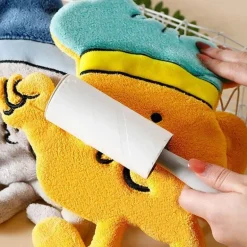 Cartoon-Mikrofaser-Handtuch – süßes Küchen- und Badezimmerdekor
