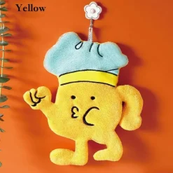 Cartoon-Mikrofaser-Handtuch – süßes Küchen- und Badezimmerdekor