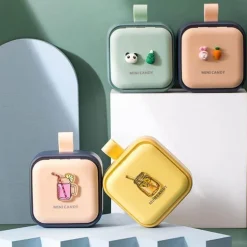 Cartoon-Pillen-Organizer – süße Medikamenten-Reisetasche