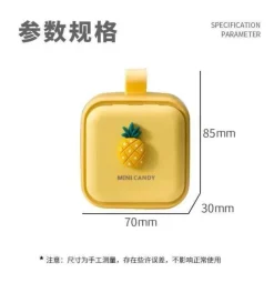 Cartoon-Pillen-Organizer – süße Medikamenten-Reisetasche