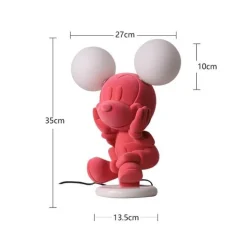 Cartoon-Schreibtischlampe – süßes Nachtlicht für Kinder