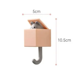 Cat Wall Hook - Cute Multi-Purpose Organizer and Decor
