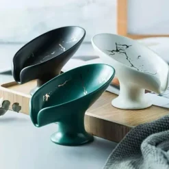 Ceramic Soap Dish - Luxury Bathroom Accessory