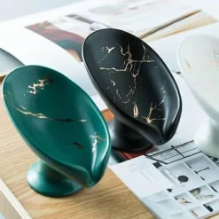 Ceramic Soap Dish - Luxury Bathroom Accessory