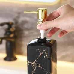 Ceramic Soap Dispenser - Beau Design Bathroom Accessory