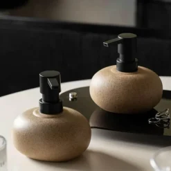 Ceramic Soap Dispenser - Stylish Kitchen Bathroom Accessory