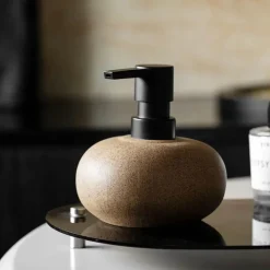 Ceramic Soap Dispenser - Stylish Kitchen Bathroom Accessory