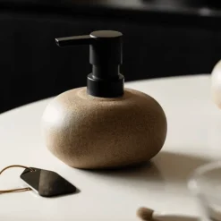 Ceramic Soap Dispenser - Stylish Kitchen Bathroom Accessory