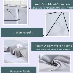 Ceres Shower Curtain - Elegant Bathroom Decor