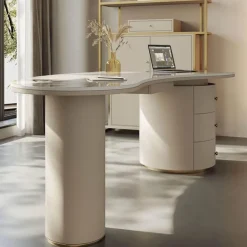 Cesarina Büroschreibtisch – Moderner Schreibtisch mit Stauraum