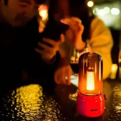 Chargeable Retro Lamp - Warm Ambient Light