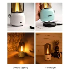 Chargeable Retro Lamp - Warm Ambient Light