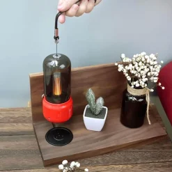 Chargeable Retro Lamp - Warm Ambient Light