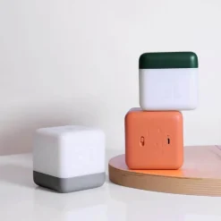 Chargeable Square Night Lamp - Elegant LED Table Lamp
