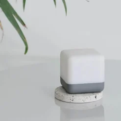 Chargeable Square Night Lamp - Elegant LED Table Lamp