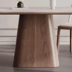 Charles Travertin Esstisch - Eleganter Natursteintisch