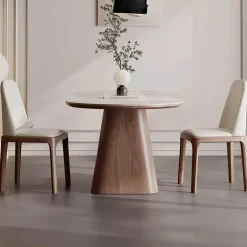 Charles Travertin Esstisch - Eleganter Natursteintisch