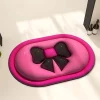 Chic Bow Tie Mat - Non-Slip 3D Floor Rug