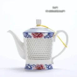 Chinesische blau-weiße Teekanne – 660 ml, Kung-Fu-Teegeschirr
