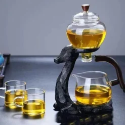 Chinesische Drachenteekanne aus Keramik – Magnetisches Teeservice