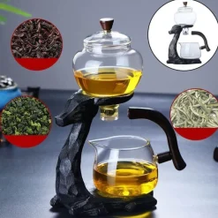 Chinesische Drachenteekanne aus Keramik – Magnetisches Teeservice