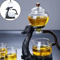 Chinesische Drachenteekanne aus Keramik – Magnetisches Teeservice