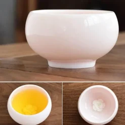 Chinesisches Teetassen-Set aus Porzellan – elegante Espressotassen aus Keramik