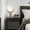 Chrome Blossom Table Lamp - Modern Floral Lighting