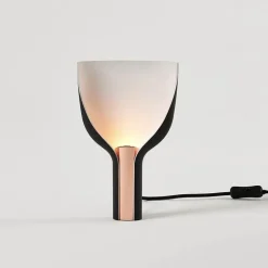 Chrome Blossom Table Lamp - Modern Floral Lighting