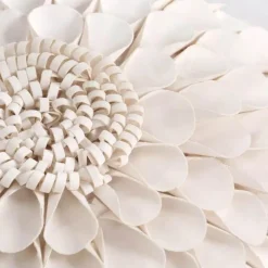 Chrysanthemum Patchwork Kissenbezug – Elegantes Blumendesign