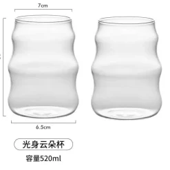 Chubby Doodle Glasbecher – 4er-Set für heiße und kalte Getränke