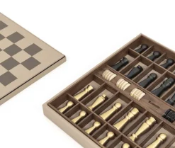 Classic Chess and Checkers Dual Game Board