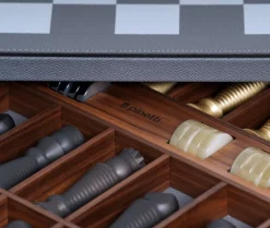 Classic Chess and Checkers Dual Game Board