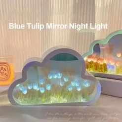 Cloud Tulip Nachtlichtspiegel - Kleine dekorative Lampe