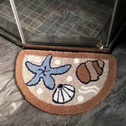 Coastal Bath Mat - Seabreeze Design Bathroom Decor